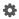 Icono de engranaje gris denominado "icono de configuración"