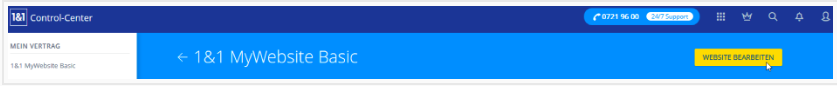 Yellow button with black text being clicked.